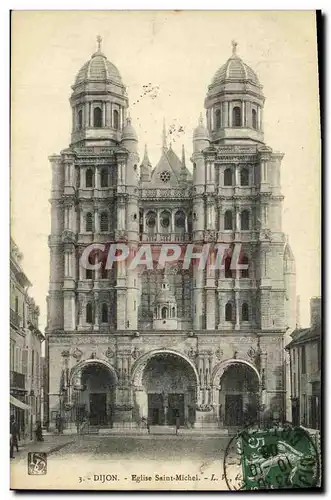 Cartes postales Dijon Eglise Saint Michel