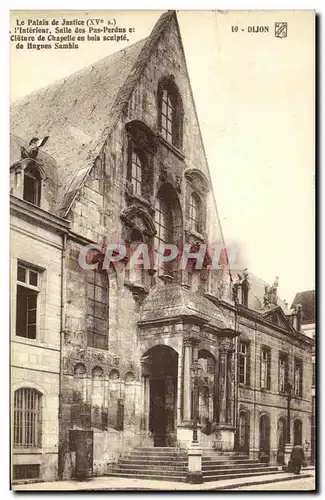 Ansichtskarte AK Dijon Palais de justice