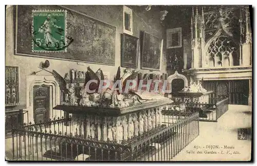 Cartes postales Dijon Salle des Gardes