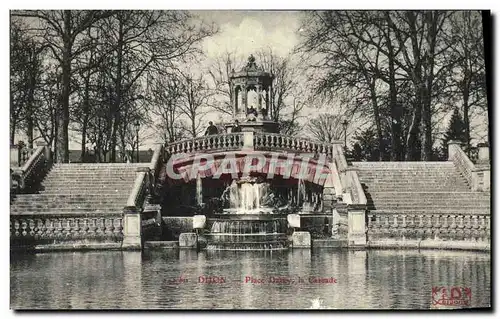 Cartes postales Dijon Place Darcy la Cascade