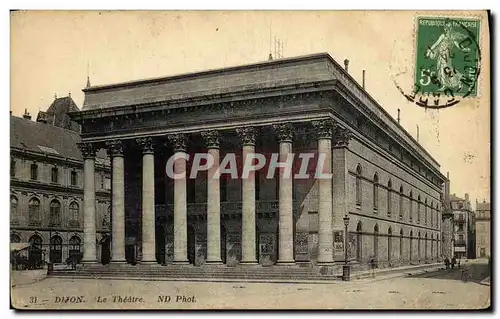 Cartes postales Dijon Le Theatre