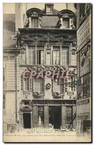 Cartes postales Dijon Maison Milsand