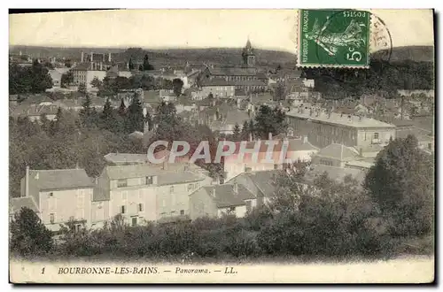 Cartes postales Bourbonne Les Bains Panorama