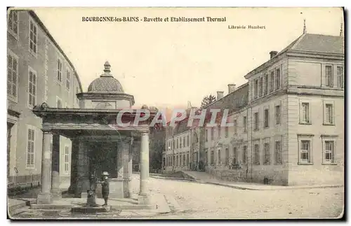 Ansichtskarte AK Bourbonne Les Bains Buvette et Etabissement Thermal