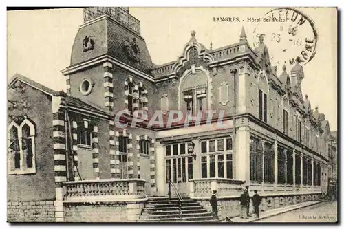 Cartes postales Langres Hotel des Postes