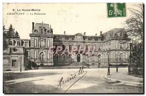 Cartes postales La Haute Marne Chaumont La Prefecture