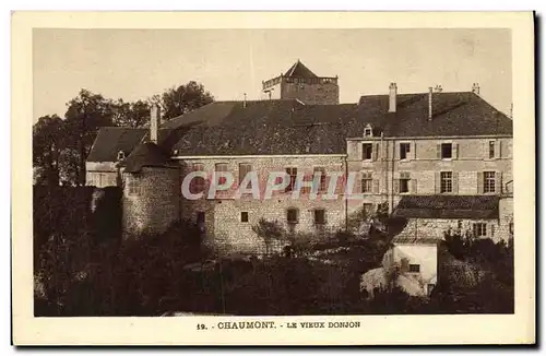 Ansichtskarte AK Chaumont Le Vieux Donjon