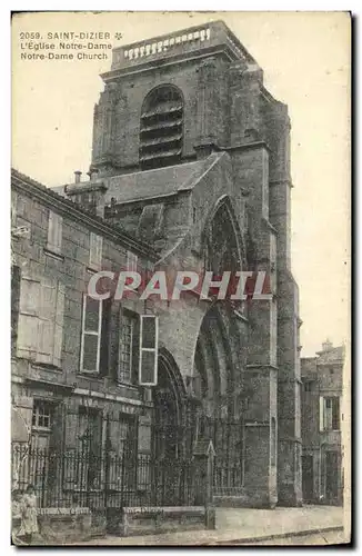 Cartes postales Saint Dizier L Eglise Notre Dame