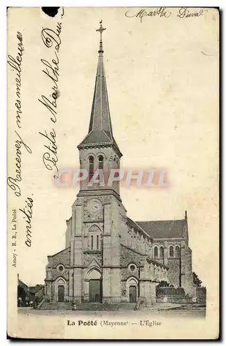 Cartes postales La Poote L Eglise