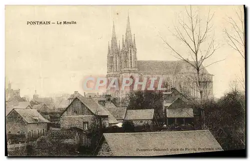 Cartes postales Pontmain Le Moulin