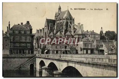 Cartes postales Mayenne La Basilique