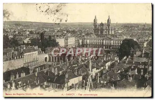 Cartes postales Nancy Vue Panoramique