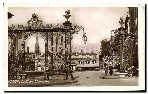 Cartes postales Nancy La Place Stanislas