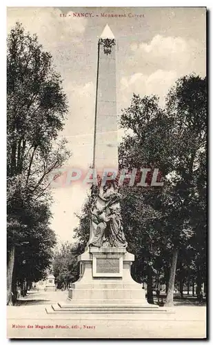 Cartes postales Nancy Monument Carnot