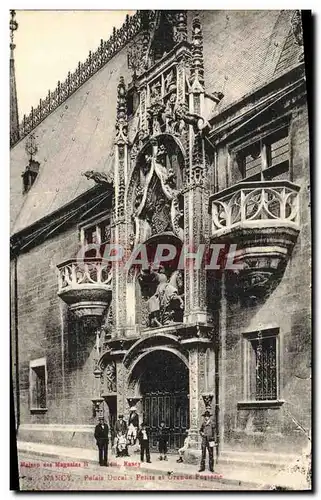 Ansichtskarte AK Nancy Palais Ducal Petite et Grande porterie