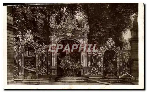 Cartes postales Nancy Fontaine de Neptune