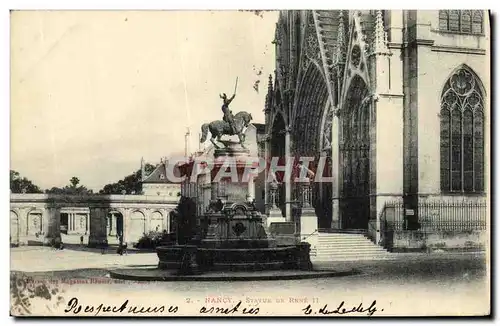 Cartes postales Nancy Statue De Rene II