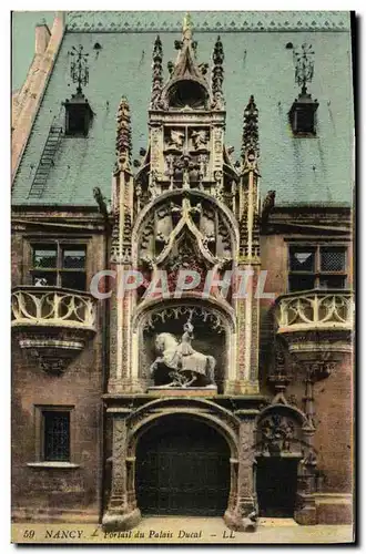 Cartes postales Nancy Portail du Palais Ducal