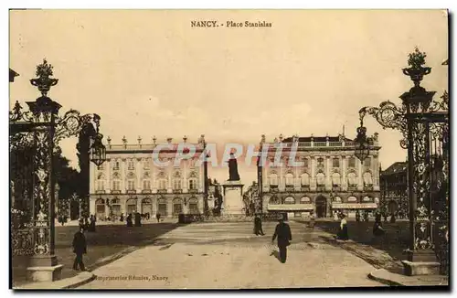 Cartes postales Nancy Place Stanislas