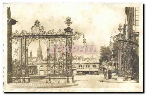 Cartes postales Nancy Place Stanislas