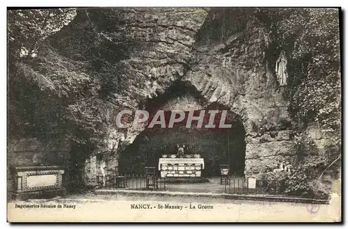 Cartes postales Nancy St Mansuy La Grotte