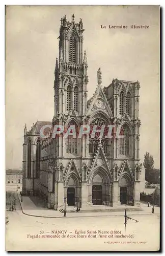 Cartes postales Nancy Eglise SAint Pierre