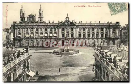 Cartes postales Nancy Place Stanislas