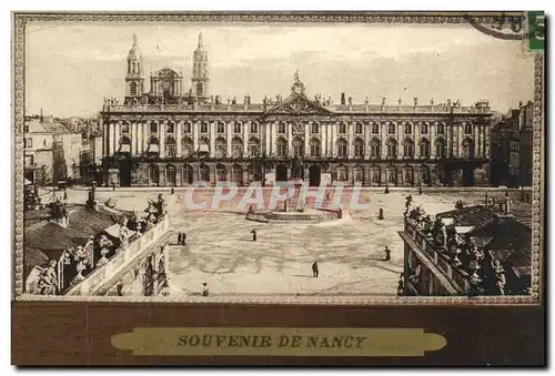 Cartes postales Souvenir de Nancy