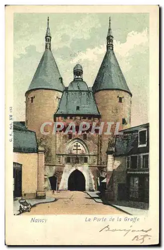 Cartes postales Nancy La Porte de la Graffe