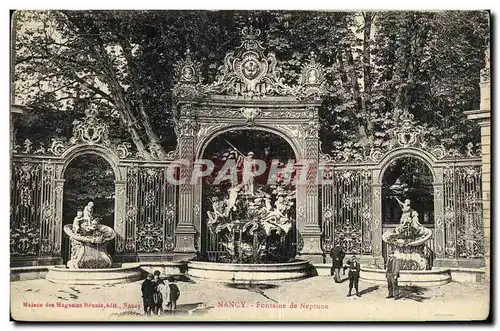 Cartes postales Nancy Fontaine de Neptune