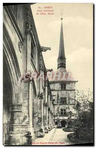 Cartes postales Nancy Cour Interieure du Palais Ducal