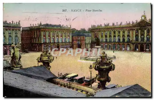 Cartes postales Nancy Place Stanislas