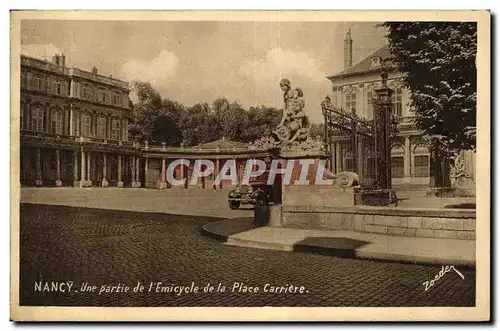 Cartes postales Nancy Une partie de L Emicycle de la Place Carriere