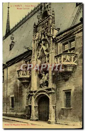 Cartes postales Nancy Palais Dacal Musee Lorrain