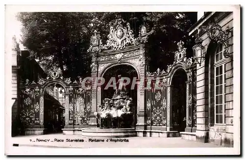 Cartes postales Nancy Place Stanislas Fontaine d Amphitite