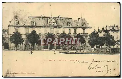 Cartes postales Nancy Palaic De L Academie