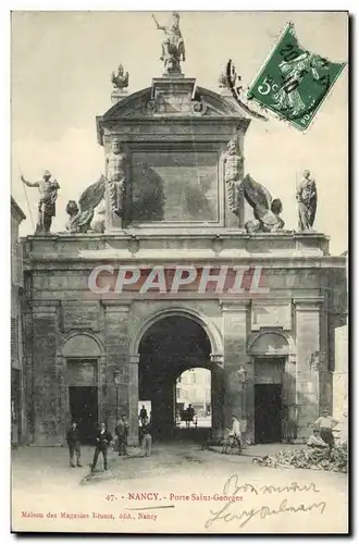 Cartes postales Nancy Porte Saint Georges