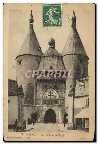 Cartes postales Nancy La Porte de la Graffe