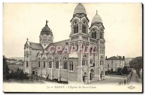 Ansichtskarte AK Nancy L Eglise du Sacre Coeur