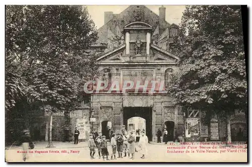 Cartes postales Nancy Porte de la citadelle Enfants