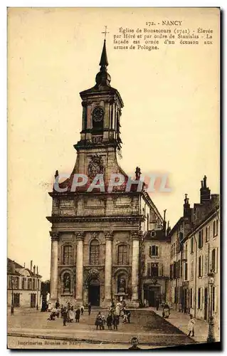 Ansichtskarte AK Nancy L Eglise de Bonsecours