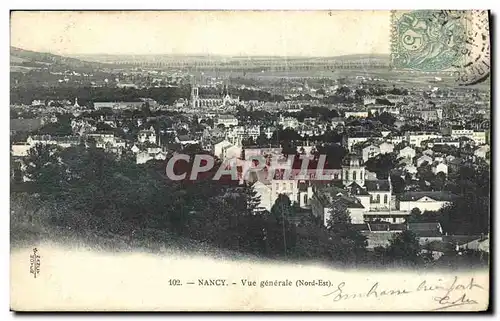 Cartes postales Nancy Vue Generale