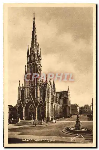 Cartes postales Nancy L Eglise Saint Epvre