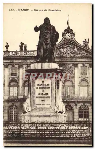 Cartes postales Nancy Statue de Stanislas