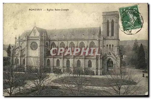 Cartes postales Pontivy Eglise Saint Joseph