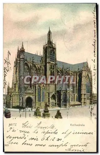 Cartes postales Metz Kathedrale