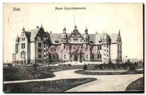 Cartes postales Metz Neues Generalkommando