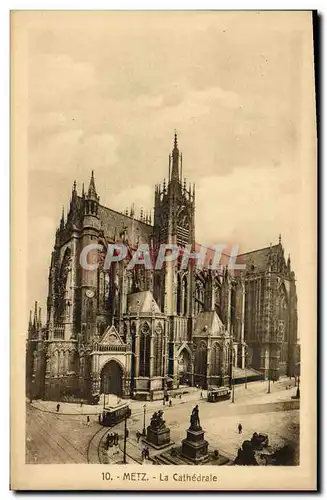 Cartes postales Metz La Cathedrale