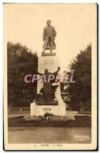 Cartes postales Metz Le Poilu Militaria