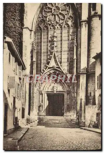 Cartes postales Toul Portail de l Eglise Saint Gengoult